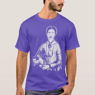 Minimalist Monochromatic Emily Dickinson T-Shirt