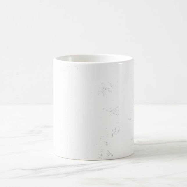 Minimalist Monochrome Grunge Texture Coffee Mug (Center)
