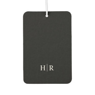 Minimalist Monogram Air Freshener