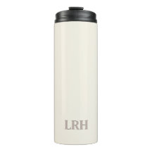 Minimalist Monogram Bridesmaid Water Bottle