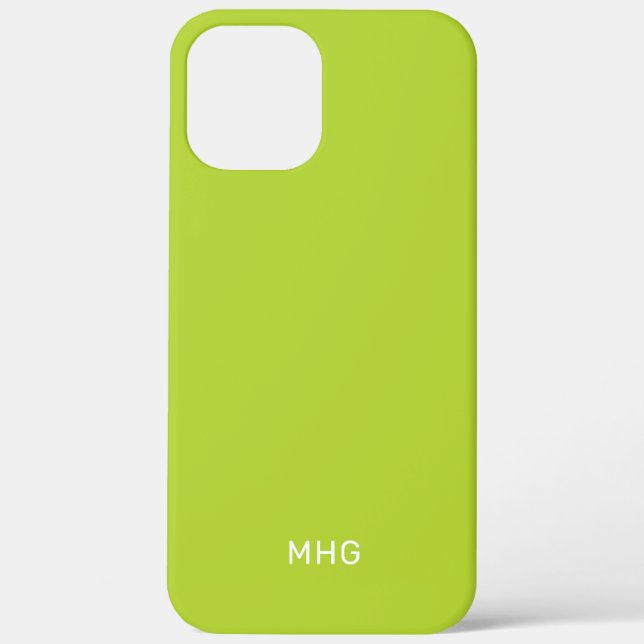 Minimalist Monogrammed phone cases (Back)