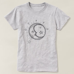 Minimalist Moon Tee/ T-Shirt