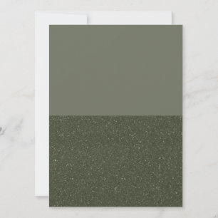Minimalist Moss Duo Flat Card — Fully Editable