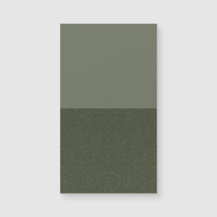 Minimalist Moss Green Magnetic Card – Customisable