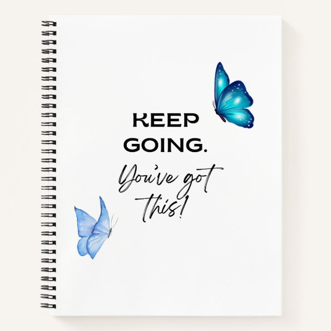 Minimalist Motivational Quote You've Got This Notebook (Front)