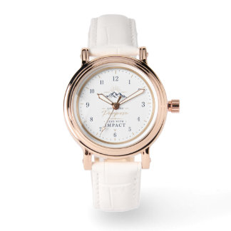 Minimalist Motivational Wrist Watch