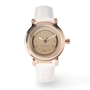 Minimalist Motivational Wrist Watch