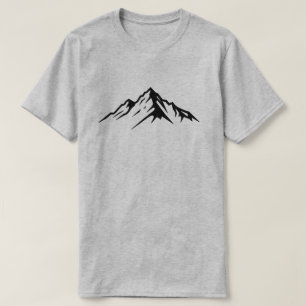Minimalist Mountain Peak T-Shirt