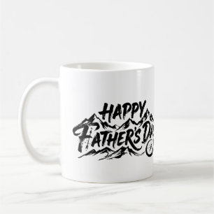 Minimalist Mountain Ridge Father's Day Mug