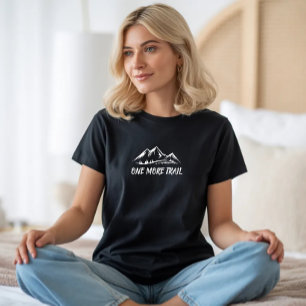 Minimalist Mountain Shirt Simple Line Design