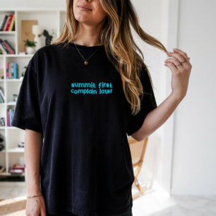 Minimalist Mountain Shirt Simple Line Design