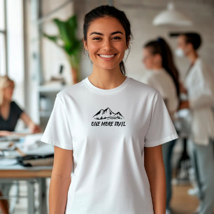 Minimalist Mountain Shirt Simple Line Design