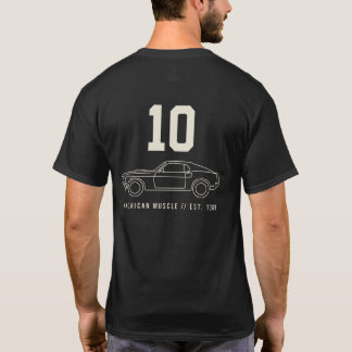 Minimalist Muscle No 10 Blockcore T-Shirt