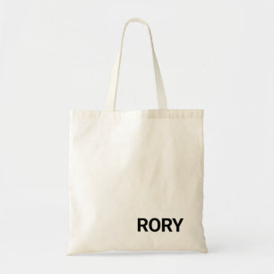 Minimalist Name Tote Bag