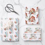 Minimalist Nativity Scenes Pattern Christmas Wrapping Paper Sheet<br><div class="desc">Minimalist Nativity Scenes Pattern Christmas. Festive wrap with beautiful simplistic illustrations. The white backgrounds on each sheet can be changed to different colours if you wish via the customise option.</div>