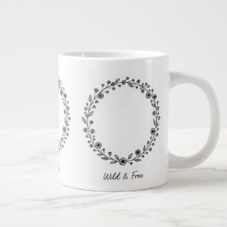Minimalist Nature Lover Coffee Cup