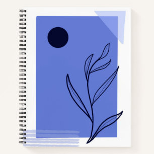 Minimalist nature notebook