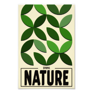 Minimalist Nature Poster – Spring Botanic wall art