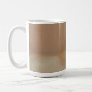Minimalist Neutral Terracotta Squares Coffee Mug