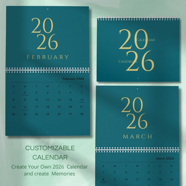 Minimalist Neutral Tones Wall Calendar (Creator Uploaded)