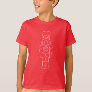 Minimalist Nutcracker: Unique Sleek Design T-Shirt