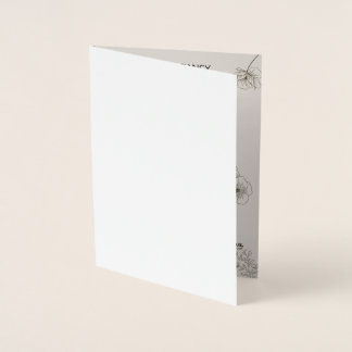 Minimalist Olive Green & Cream Wedding Invitation