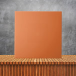 Minimalist  Orange solid colour Ceramic Tile<br><div class="desc">Minimalist  Orange solid colour</div>