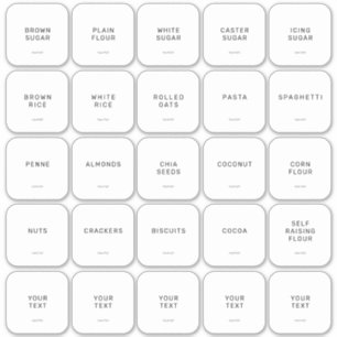 Minimalist Pantry 25 Pack Set