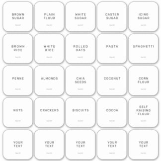 Minimalist Pantry 25 Pack Set  