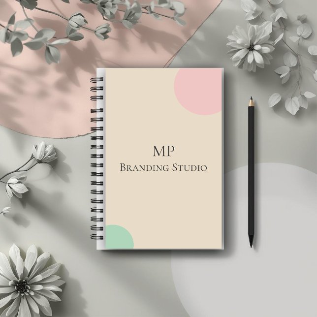 Minimalist Pastel Branding Design Notebook (Creator Uploaded)