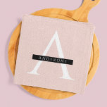 Minimalist Pastel Pink Personalised Name Tea Towel<br><div class="desc">Minimalist Pastel Pink Personalised Name</div>