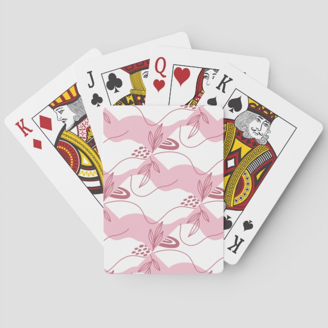 Minimalist Pattern Playing Cards (Back)