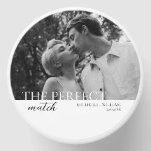 Minimalist Perfect Match Photo Wedding