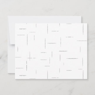 Minimalist Personalised File Folder Set Card