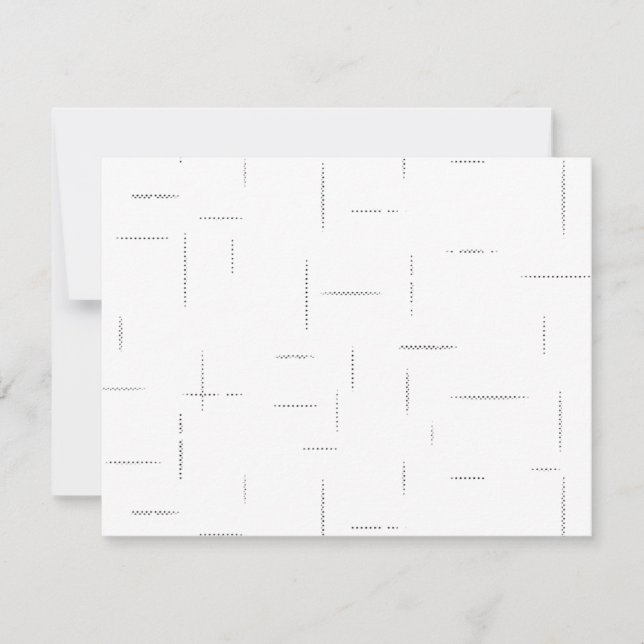 Minimalist Personalised File Folder Set Card (Front)