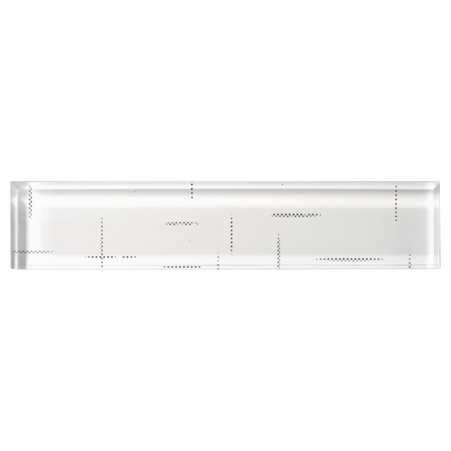 Minimalist Personalised File Folder Set Nameplate (Front)