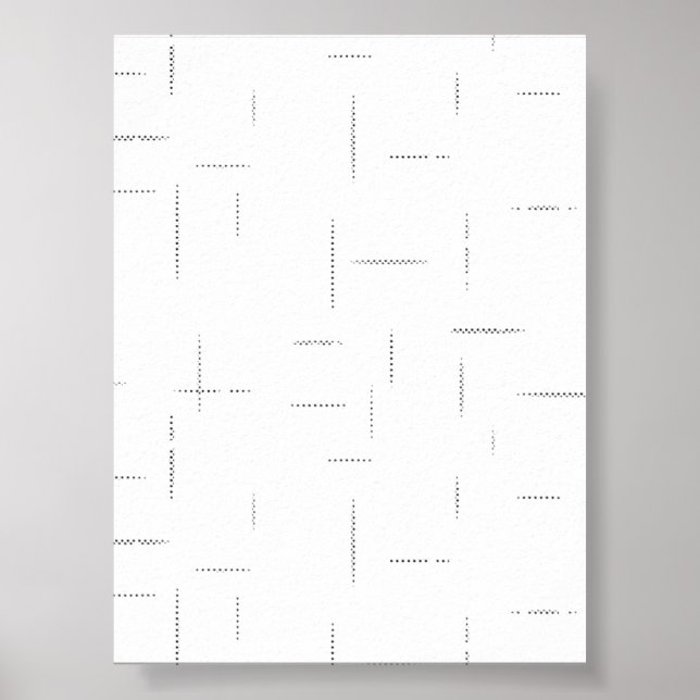 Minimalist Personalised File Folder Set Poster (Front)