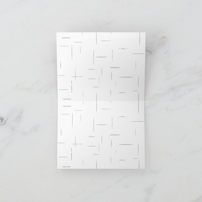 Minimalist Personalised File Folder Set Thank You Card (Inside)