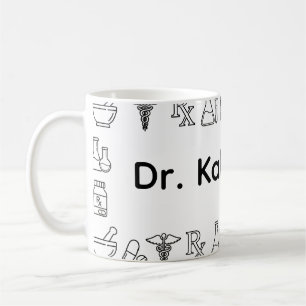 Minimalist Personalized Pharmacist Mug