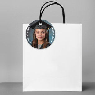 Minimalist Photo 8th Grade Graduation Favour Tags
