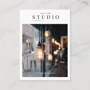 Minimalist Photo Business Card