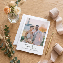 Minimalist Photo Flat Wedding