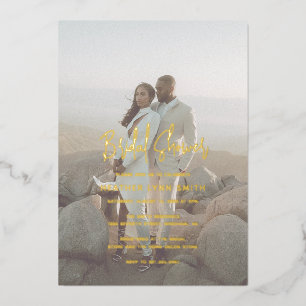 Minimalist Photo Modern Bridal Shower