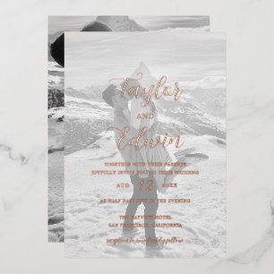 Minimalist Photo Modern Wedding