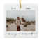 Minimalist Photo Ornament | Merry & Married Photo