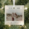 Minimalist Photo Ornament | Merry & Married Photo