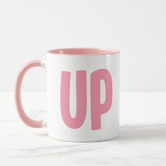 Minimalist Pink C UP Mug – It's literally a CUP!