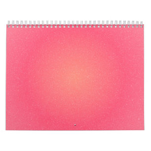 Minimalist Pink Gradient Wall Calendar