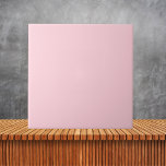 Minimalist Pink Plain Solid Colour Ceramic Tile<br><div class="desc">Minimalist  Pink Plain Solid Colour</div>