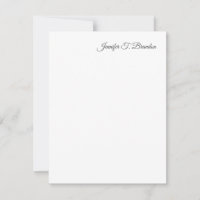 Minimalist Plain Classical Professional